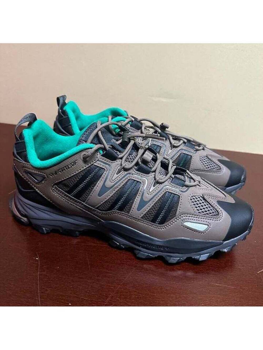 Adidas Mens Green Hyperturf Adventure HQ6606 Marathon Running Shoes Size US 12